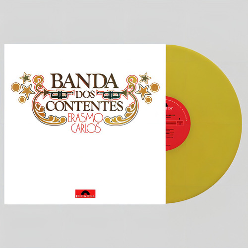 Lp Vinil Erasmo Carlos - Banda Dos Contentes Universal Music Versão Do Álbum Edição Limitada