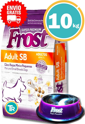 Imagen 1 de 6 de Ración Perro Frost Adult Raza Peq Med + Obsequio Y E. Gratis
