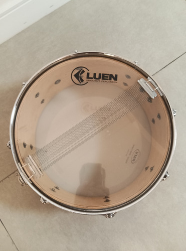 # Caixa Mapex Mars Pro 14x5,5, Em Maple, Aros Power Hoop 2.3 Laranja (Usado)