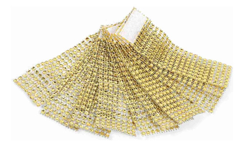 Paquete De 50 Servilleteros De Boda Dorados, 50 Unidades, 8