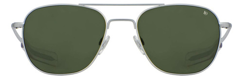 Ao Lentes De Sol Pilot Originales, Plata Mate, Lentes De Cri