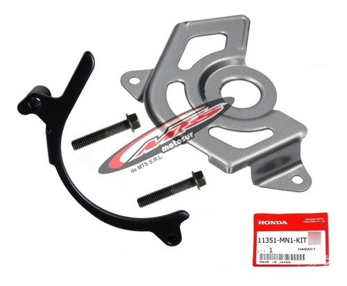 Kit Tapa Piñon Soporte Guia Original Honda Xr 600 Moto Sur