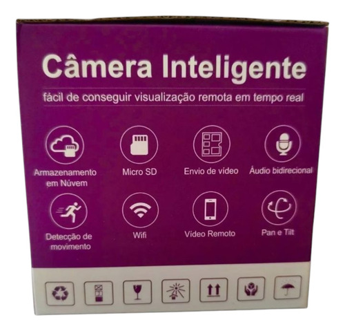 Câmera Inteligente 360° Com App Yoosee