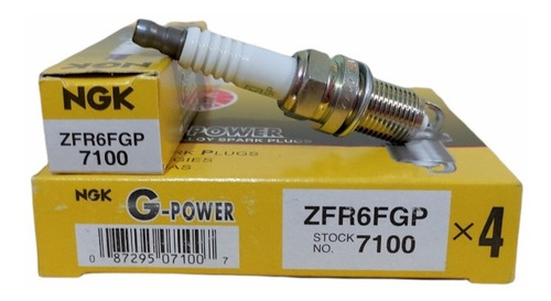 Bujia Ngk Platino Zfr6fgp Honda Civic 1.7 01-05 4 Pz