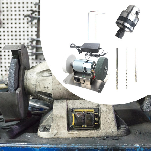 Mini Bench Grinder Bench Tool Machine Maching Benchtop