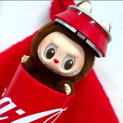 Nuevo Yo 2025 Labubu Coca Cola Mystery Guest Coleccionable