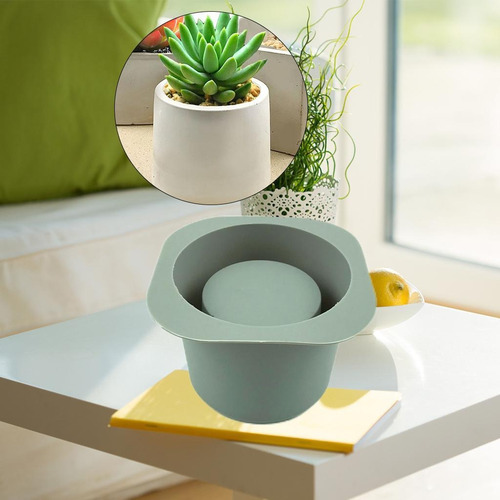 Molde De Silicona Para Macetas Moldes Para Plantas Pequeñas