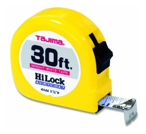 Cinta Métrica Tajima Hl-30bw - 9 M X 25 Mm.