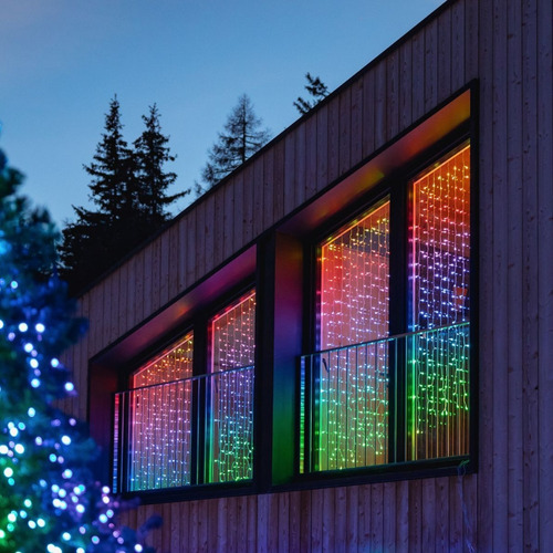 Cortina De 210 Luces Inteligentes Mapeables Twinkly Wifi/bt