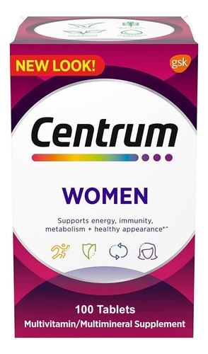 Centrum Women Multivitaminas Frasc - Unidad a $1700