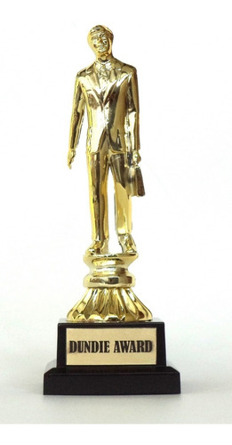 Troféu  Dundie Award  Masculino Ou Feminino (base P)