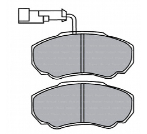 Pastillas Freno Delanteras Peugeot Boxer 1.0 Y 1.4 Ton 2001