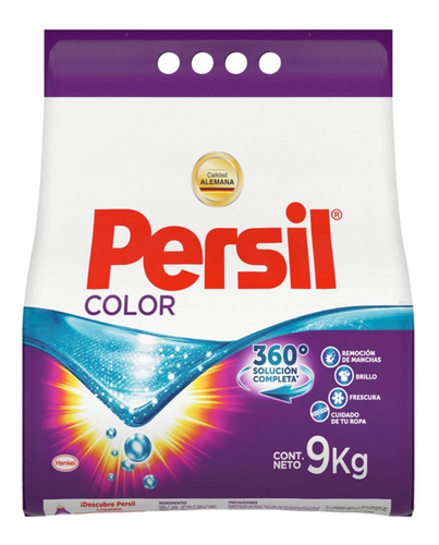 Detergente En Polvo Para Ropa Persil Color 9 Kg Osh