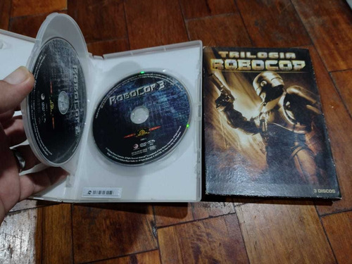 Dvd Trilogia Robocop Completo Impecável (Usado)