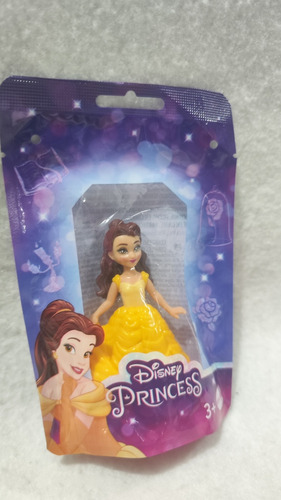 Mini Princesa Disney Bella 9cms Alta