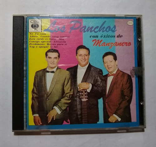 Los Panchos - Con Éxitos De Manzanero - Cd Importado / Kktus