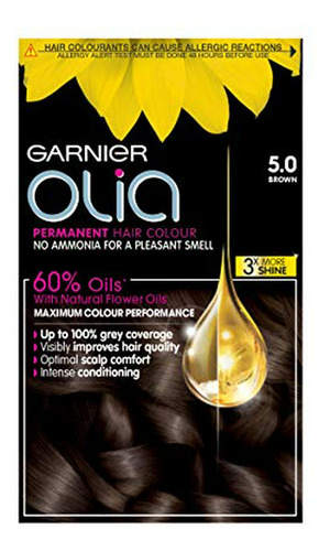 Garnier Olia Permanent Hair Colour 5.0 Brown