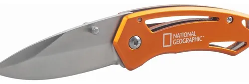 Cuchillo Plegable De Acero Inoxidable National Geographic