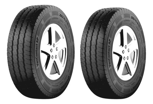 Set De 2 Llantas Continental 205/70 R15c Vancontact Ap