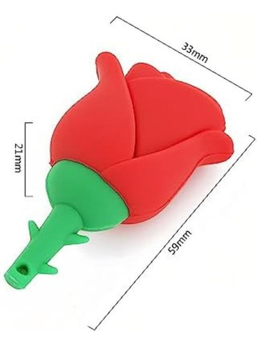 Unidad Flash Usb Wooteck De 128 Gb Con Dibujos Animados Y He