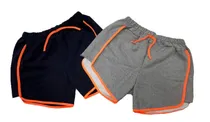 Comprar Pack Por 2 Shorts Deportivos Algodón Mujer Ultimos Promocion