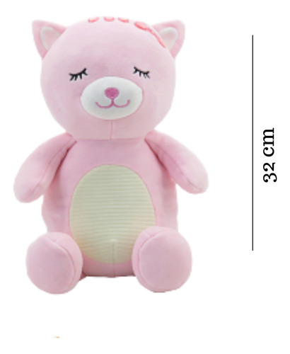 Smoochy Pals Peluche De Apego Kawaii Animales Tiernos Suave Gatito