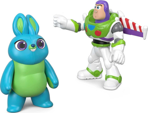 Fisher-price Disney Pixar Toy Story 4 Bunny Y Buzz Lightyear
