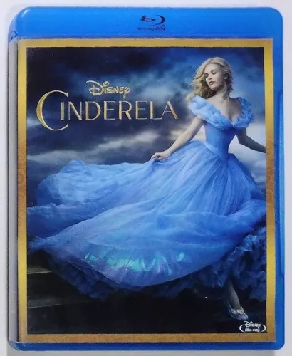 Blu Ray Cinderela - 2015 / Disney (original)