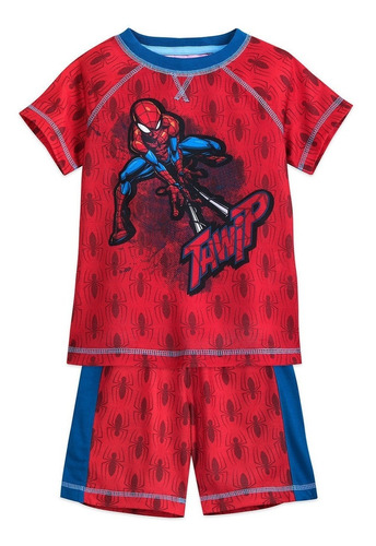 Pijama Disney Store  Spiderman Short Disfraz 