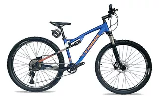 Bicicleta Trinx Brave 1.8 Aro 29 Doble Suspensión Enduro Color Azul Tamaño Del Cuadro M