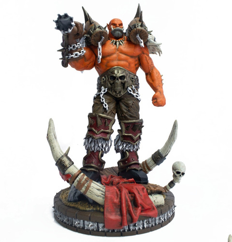 Garrosh Grito Infernal Warcraft  durotan Figura De Acción