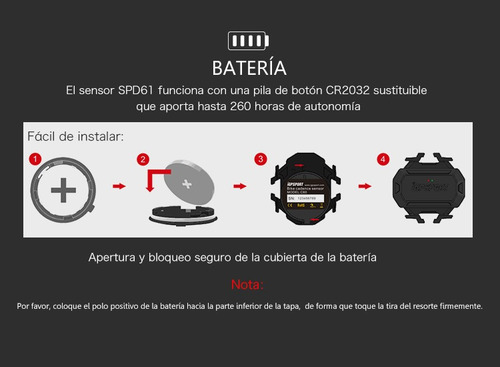 Imagen 8 de 10 de Sensor Inalámbrico De Velocidad Igpsport Spd61 Bicicleta