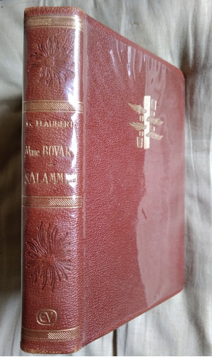 Madame Bovary Salammbo Gustave Flaubert 1965 964p Tapa Cuero