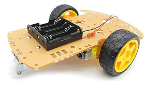 Yikeshu 2wd Smart Robot Car Chassis Kit Con Caja De Batería 