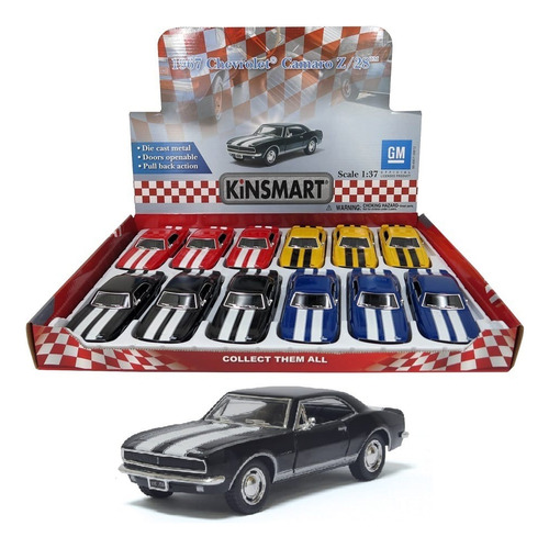 Miniatura Camaro Z-28 1967 Cores Variadas