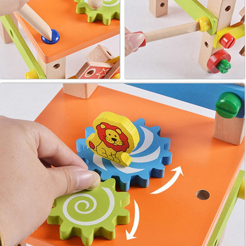 Construye Tu Silla De Juguetes Montessori, Conjunto Estilo1
