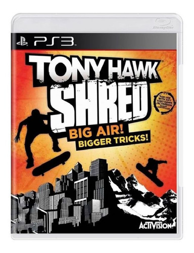 Jogo Tony Hawk Shred Big Air Bigger Tricks Sem Prancha Usado (Usado)