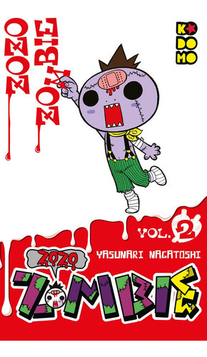 Zozo Zombie nÃÂºm. 02 (de 11), de NAGATOSHI, YASUNARI. Editorial ECC ediciones, tapa blanda en español