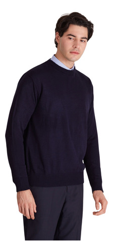 Sweater Cuello Redondo Azul Marino 60106001