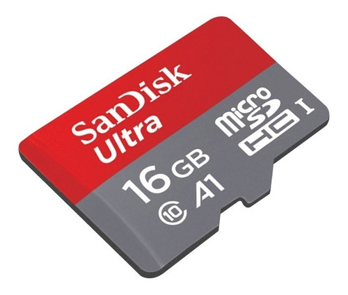Tarjeta De Memoria Micro Sd Sandisk 16gb Clase 10