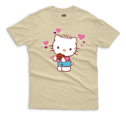Combo Playeras Pareja Sanrio Helo Kitty Novios San Valentin