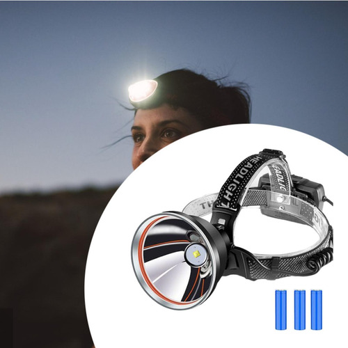 Faro Frontal De Alta Potencia, 3 Opciones, Faro Recargable