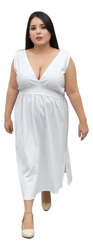 Vestidos Blancos Tallas Plus MercadoLibre