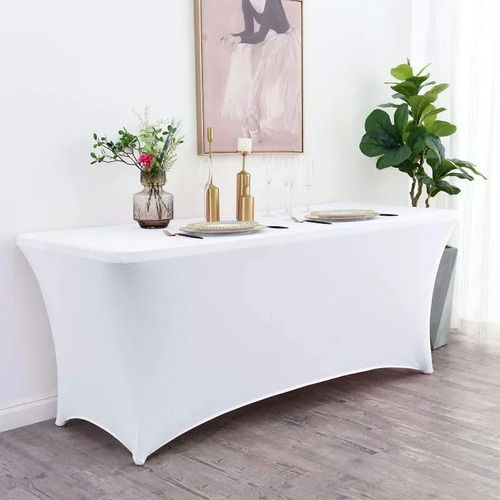 Tablecloths 6ft 8ftspandex Tablecloth Stretch Wedding El