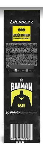 Shampoo Batman 85 Aniversario Edición Limitada 450 Ml
