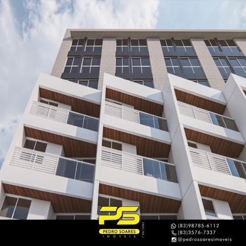 Imagem 3 de 10 de Flat Com 1 Dormitório À Venda, 44 M² Por R$ 365.000 - Cabo Branco - João Pessoa/pb - Fl0114