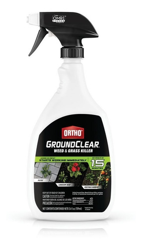 Ortho Ground Clear Eliminador De Hierba Para Jardín 24 Oz