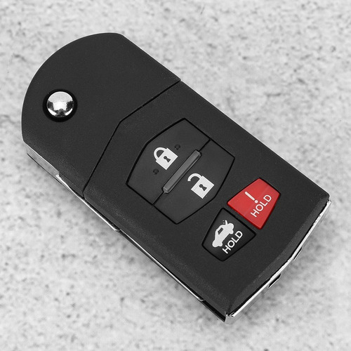 Funda Llavero Coche 3 + 1 Botones Mazda 3 5 6 Rx-8 Cx-7 Cx-9