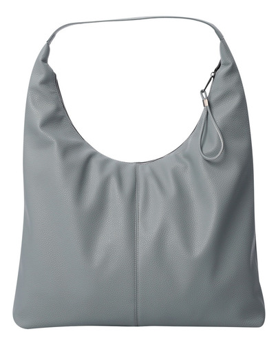 Totto Bolsa De Dama - Mujer Con Porta Laptop 14 Smooth L - A Color Gris Diseño De La Tela Lisa