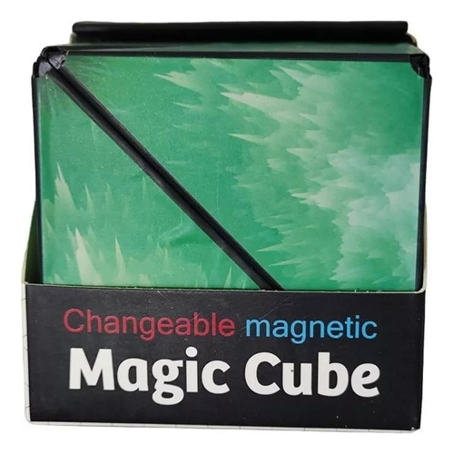 Cubo Magico Maganetico Figuras 3d Tridimencional Antiestres 